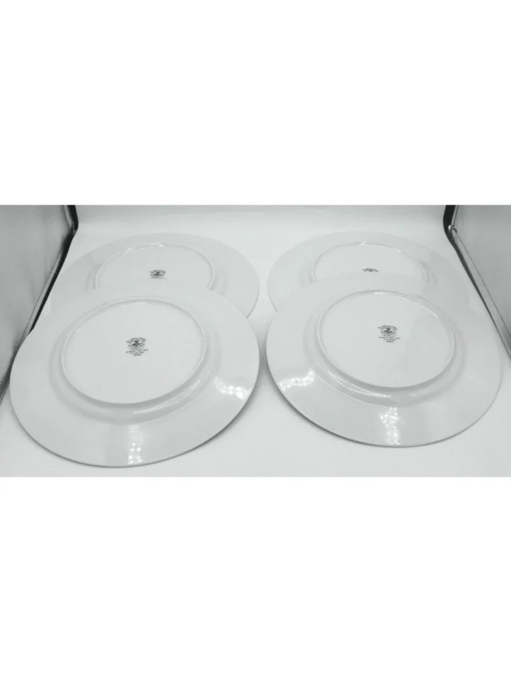 Platinum with Gold by Thun Baum Brothers Dinner Plates Set of 4 THUPLWG